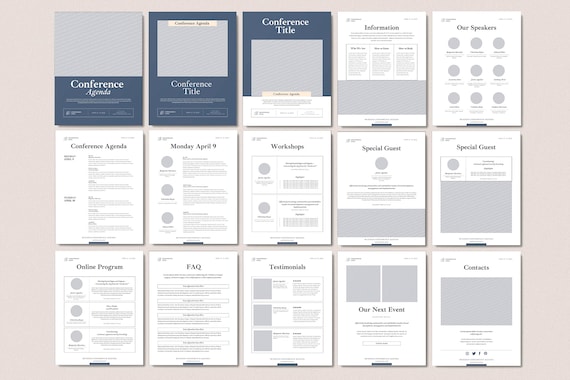 Meeting agenda templates preview showing structured layouts for standups, planning, and leadership review meetings